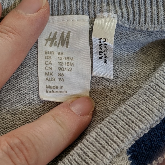 H&M Argyle Cardigan - Picture 4 of 5